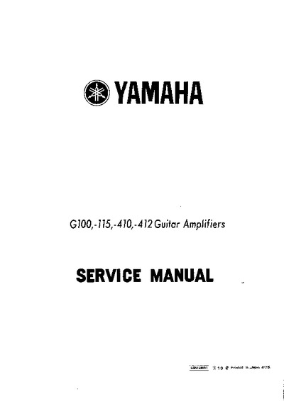 Yamaha G100-115-service-manual