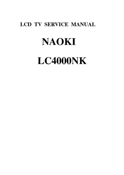 Naoki 20LC4000NK LCD