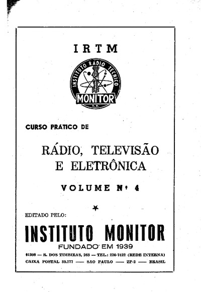 Curso Rádio Televisão e Eletrônica - 04