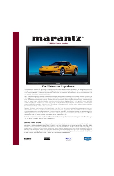 Marantz PD-4230-V Brochure