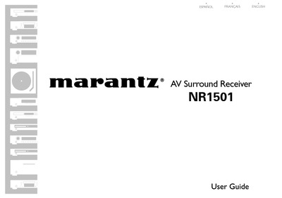 Marantz NR-1501 Owners Manual