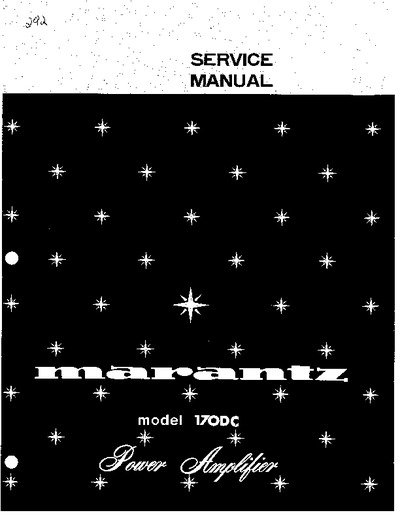 Marantz DC-170-S-SErvice-Manual