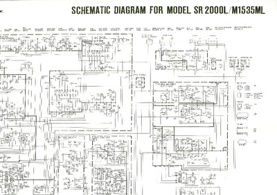 Marantz SR-2000-L Schematics