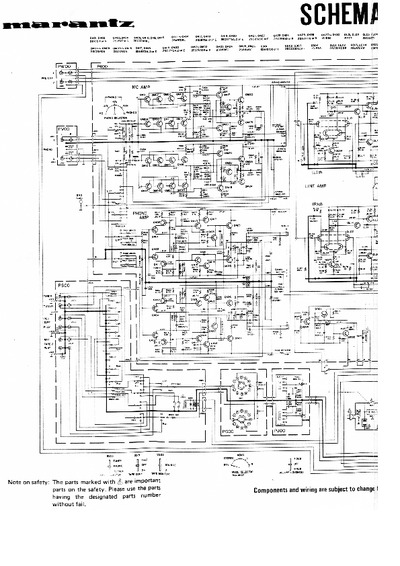 Marantz SC-6 Schematics