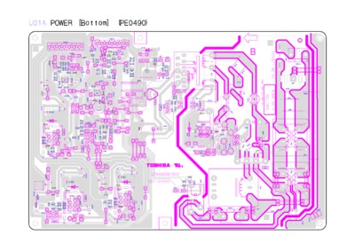 Toshiba PE0490 V28A000673A0 PSU