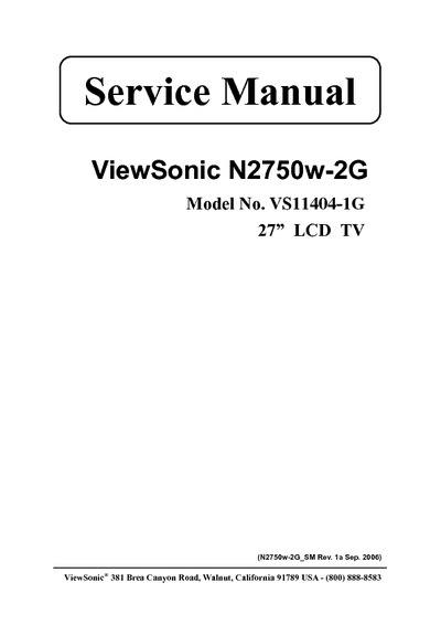 Viewsonic N2750W-2G