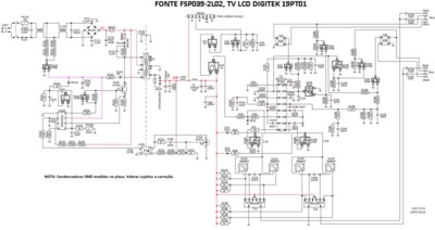 Fonte FSP039-2L02 LCD 19PT01
