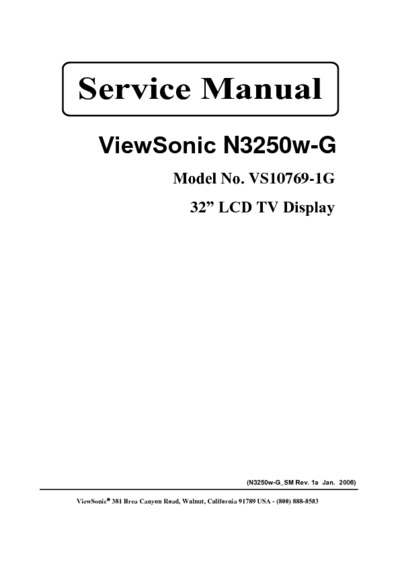 VIEWSONIC N3250w-G VS10769-1G