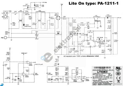 PA-1211-1 Liteon PSU
