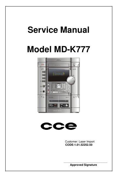 CCE MD-K777 Mini HiFi System