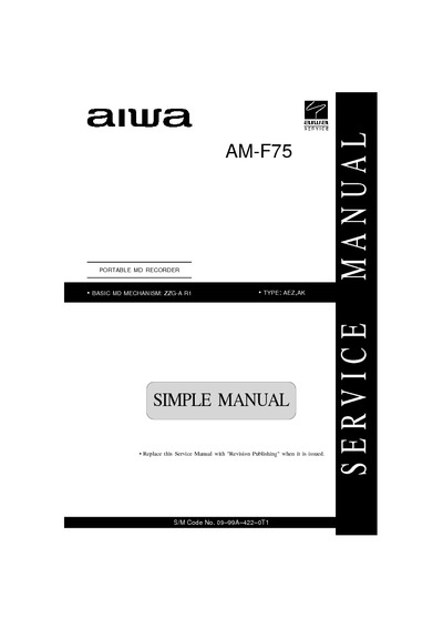 AIWA AM-F75