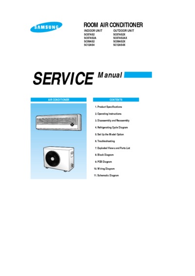 Samsung SC07 09 12 AS2 Service Manual