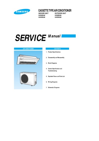 Samsung KH026 035 EAM Service Manual