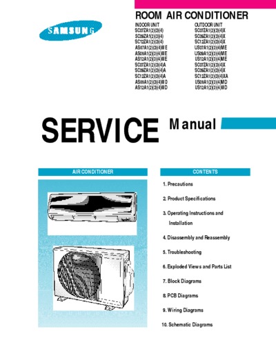 Samsung SC07 09 12 ZA1234 Service Manual