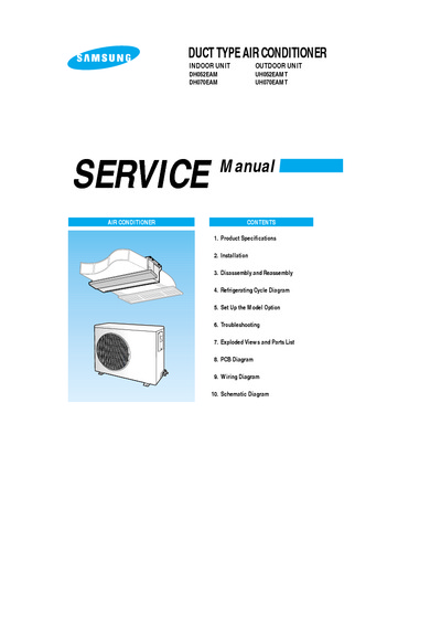 Samsung DH052 070 EAM Service Manual