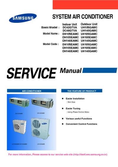 Samsung DH105 140 EAMC Service Manual