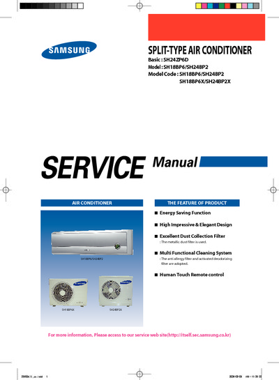 Samsung SH18 24 BP6 Service Manual