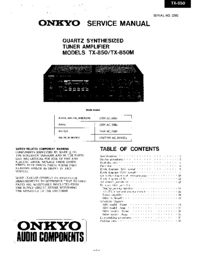 ONKYO TX-850