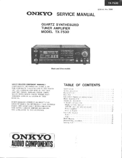 ONKYO TX-7530