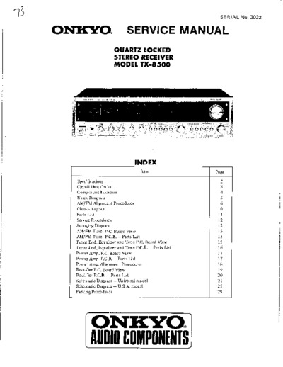 ONKYO TX-8500