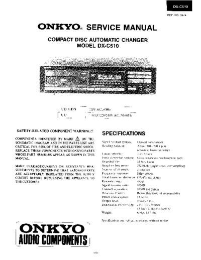 ONKYO DX-C510