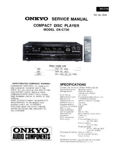 ONKYO DX-C730