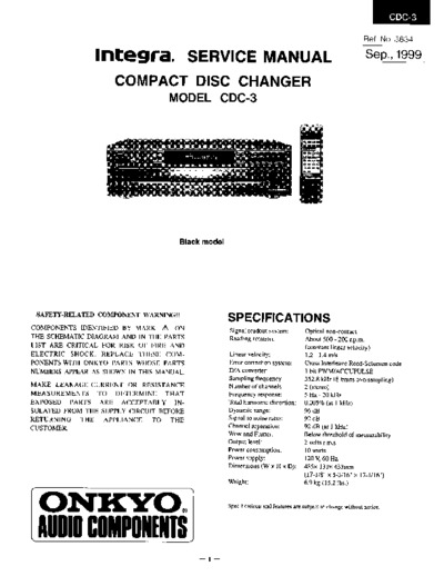 ONKYO Integra-CDC-3