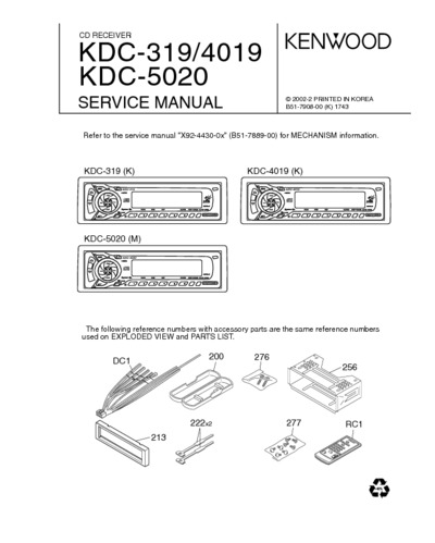 KENWOOD KDC-319