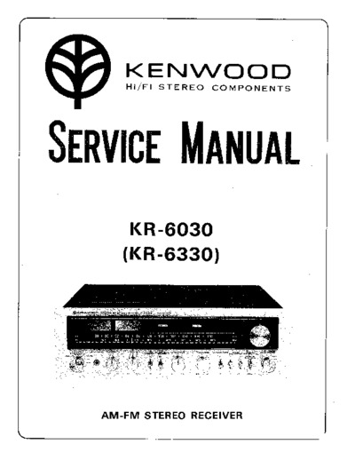 KENWOOD KR-6030