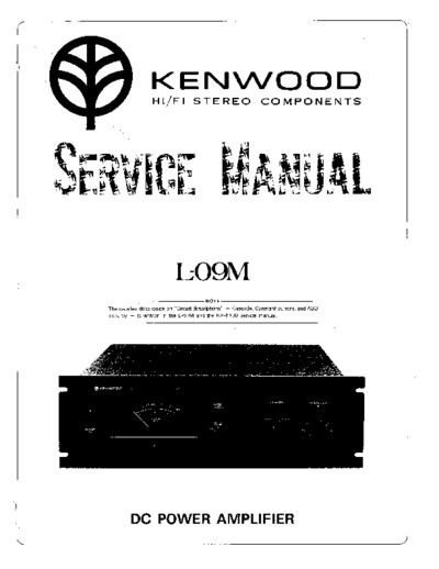 KENWOOD L-09-M