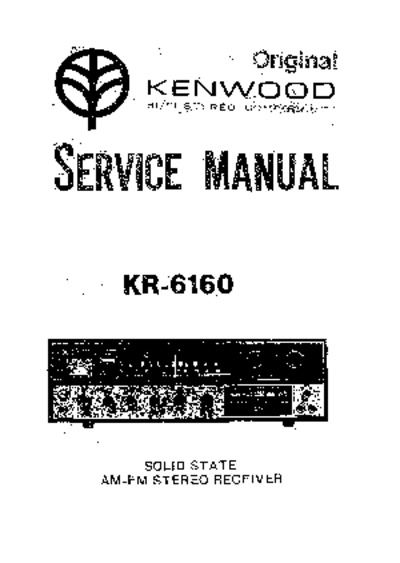 KENWOOD KR-6160