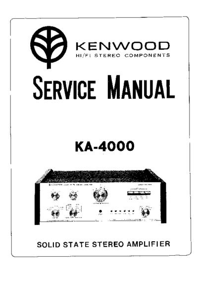 KENWOOD KA-4000