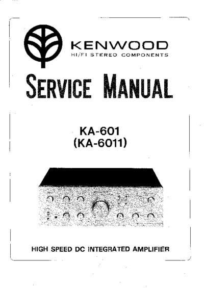 KENWOOD KA-601