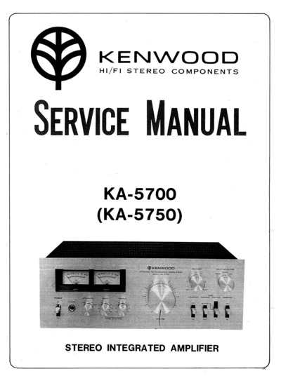 KENWOOD KA-5750