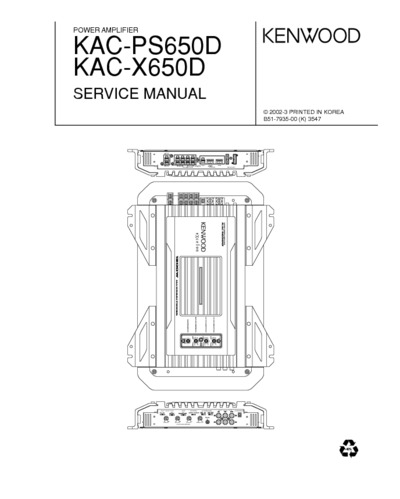 KENWOOD KACX-650-D