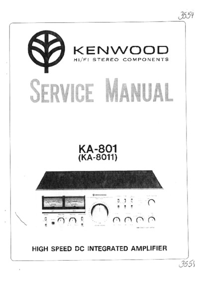 KENWOOD KA-8011