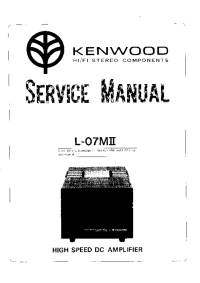KENWOOD L-07-Mk2