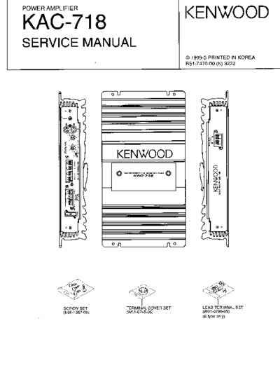 KENWOOD KAC-718