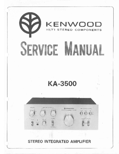 KENWOOD KA-3500
