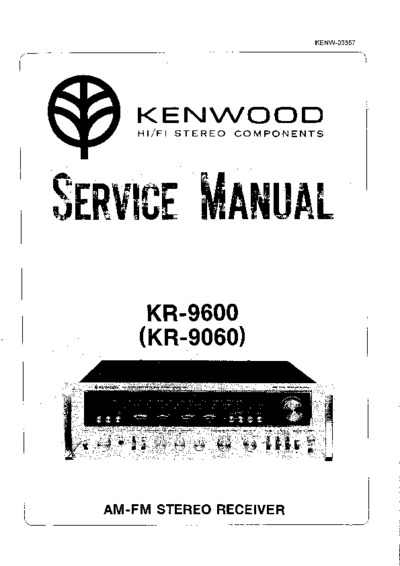 KENWOOD KR-9600