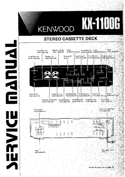 KENWOOD KX1100-G
