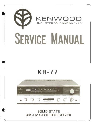 KENWOOD KR-77