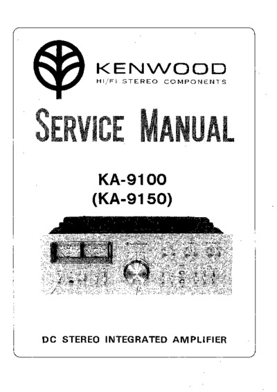 KENWOOD KA-9100