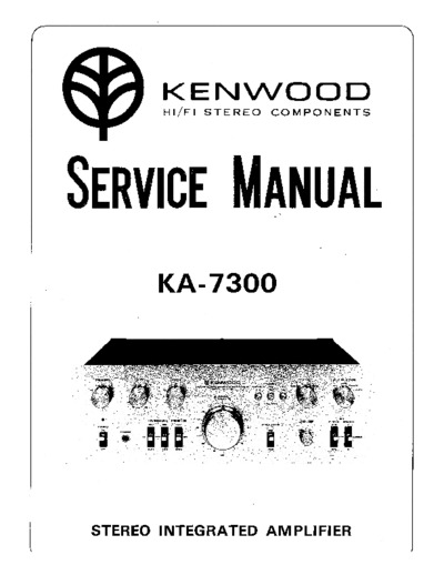 KENWOOD KA-7300