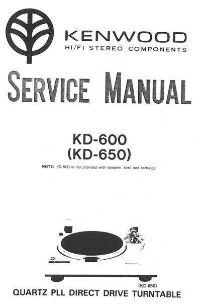 KENWOOD KD-600