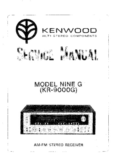 KENWOOD KR-9000-G