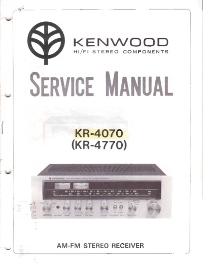 KENWOOD KR-4770