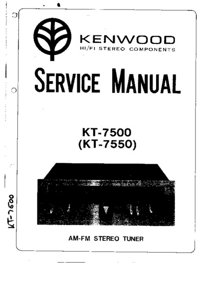 KENWOOD KT-7550