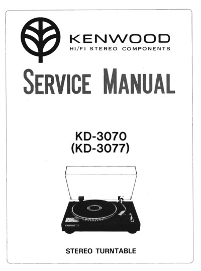 KENWOOD KD-3077