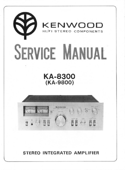 KENWOOD KA-8300